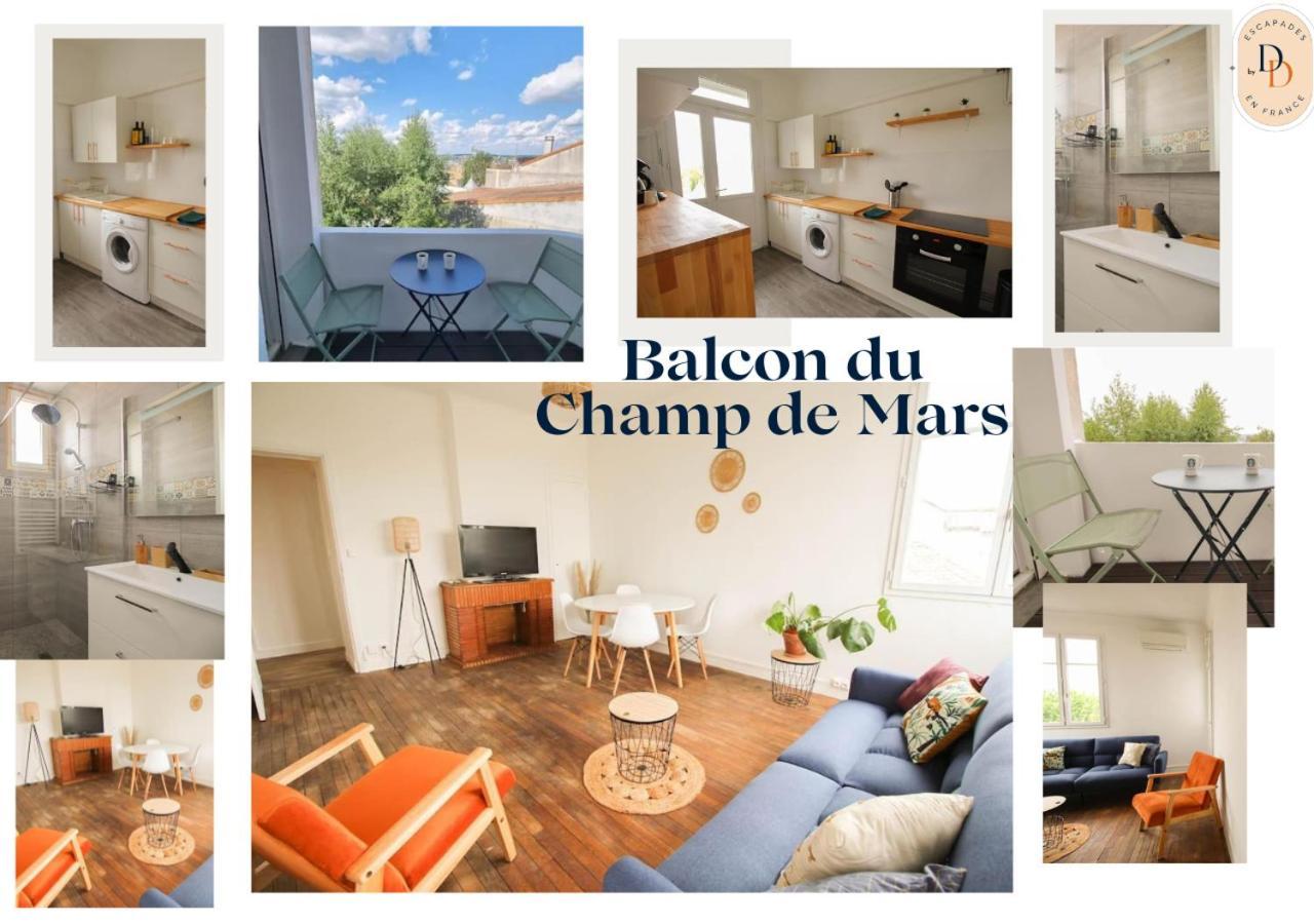 Balcon Du Champ De Mars - #Parking #Air Conditioner #Clim Ангулем Экстерьер фото